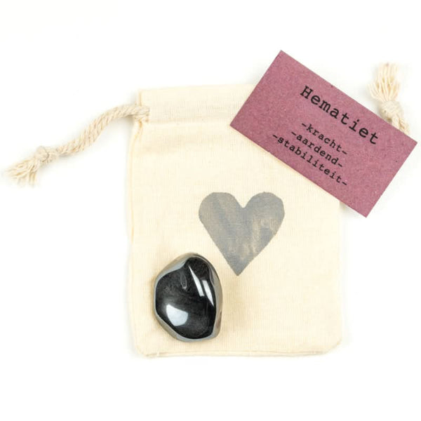 Knuffelsteen- Hematiet