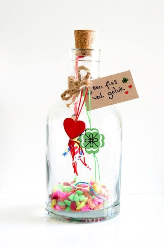 Gelukspot XL mixed colours