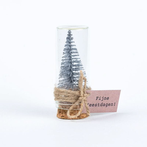 Kerstboom zilver midi