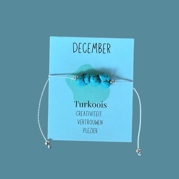 Maandarmband December