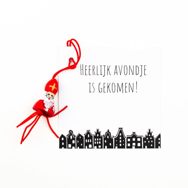 Klein kaartje Sint heerlijk avondje