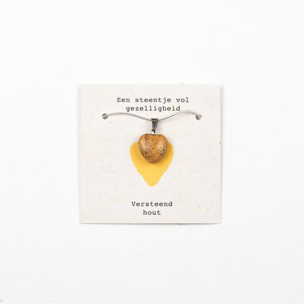 Ketting Versteend hout