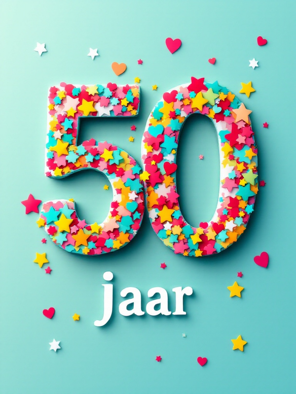 Giga kaart 50 jaar