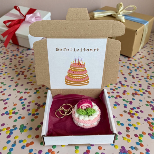 Brievenbusdoosje gefelicitaart