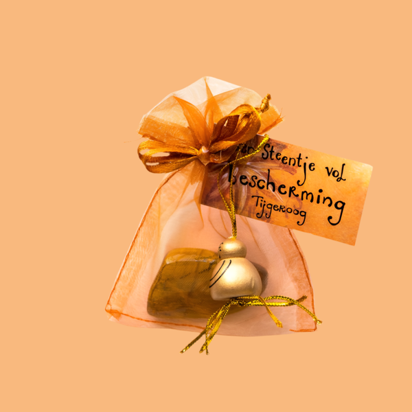 Tijgeroog knuffelsteen