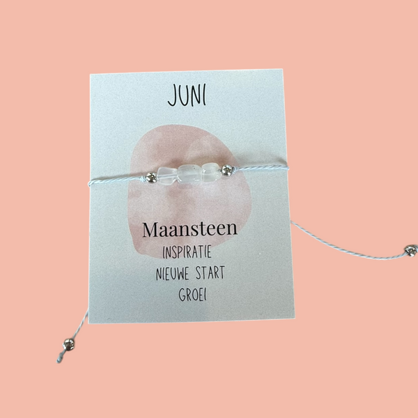Maandarmband Juni