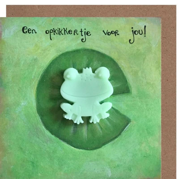Zeepkaart opkikkertje voor jou!