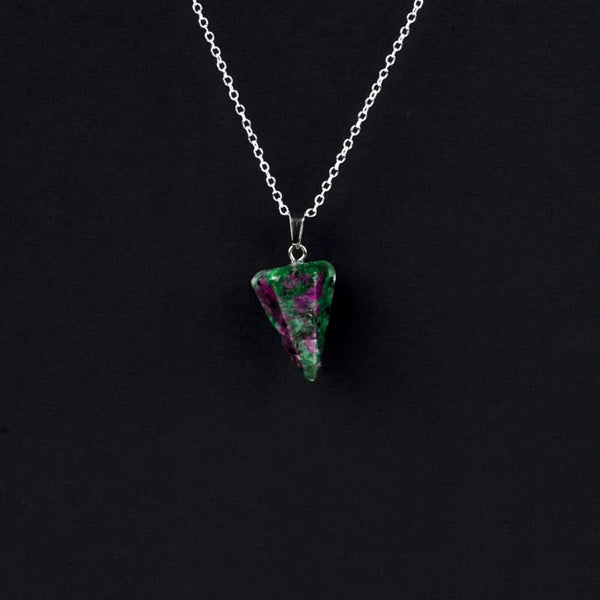 Pendel ketting Zoisiet
