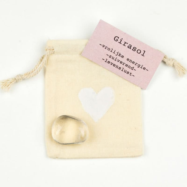 Knuffelsteen naturel Girasol