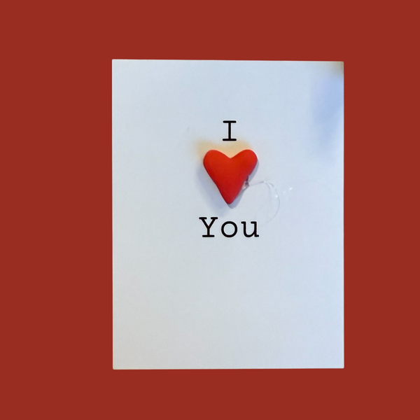 Cadeau kaartje i love you