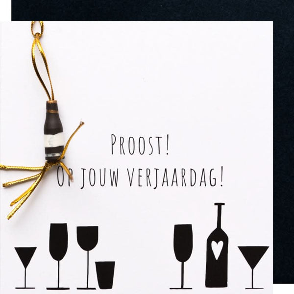 Letters proost op jouw verjaardag