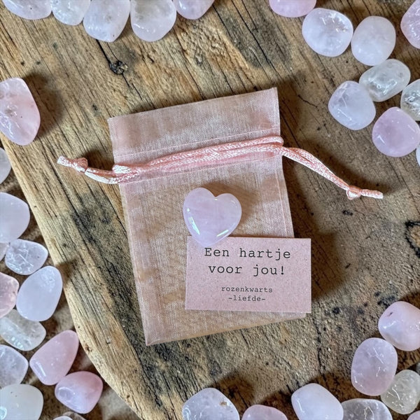 Rozenkwarts Hartje – Een Hartje voor Jou