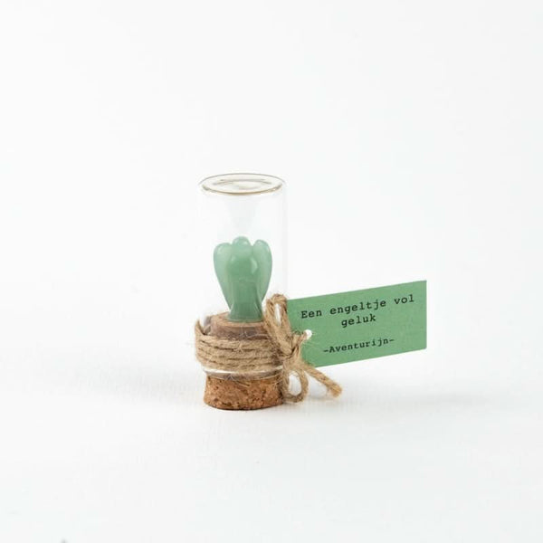 Engeltje vol geluk -Aventurijn