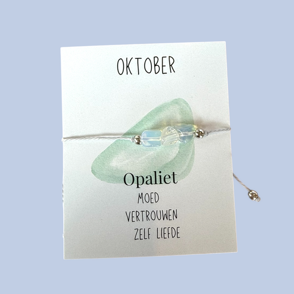 Maandarmband Oktober