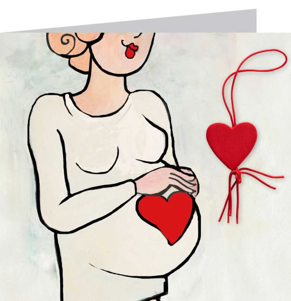 Carte porte-bonheur : Enceinte