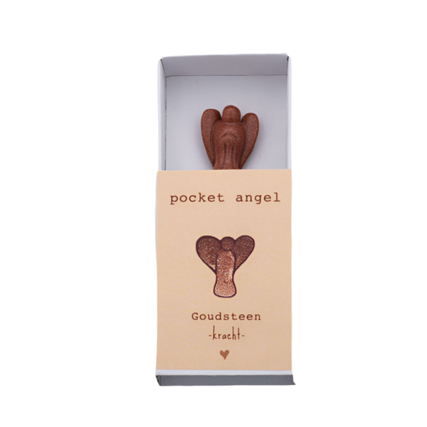 Pocket angel Goudsteen