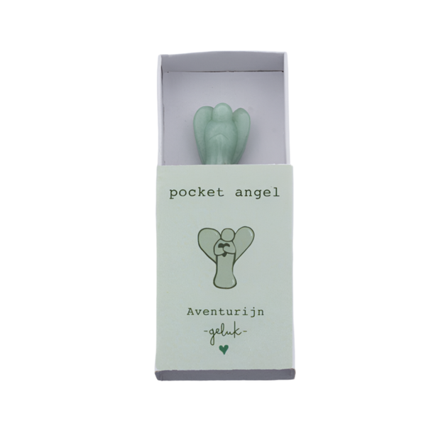 Pocket angel Aventurijn