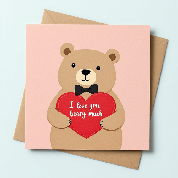 I love you beary much