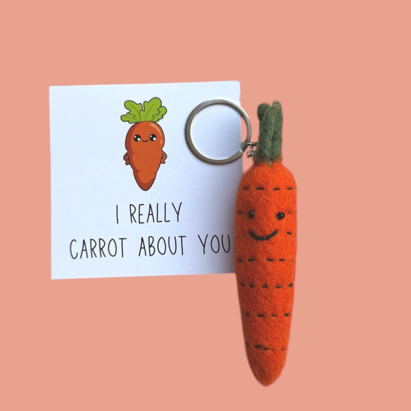 Sleutelhanger wortel