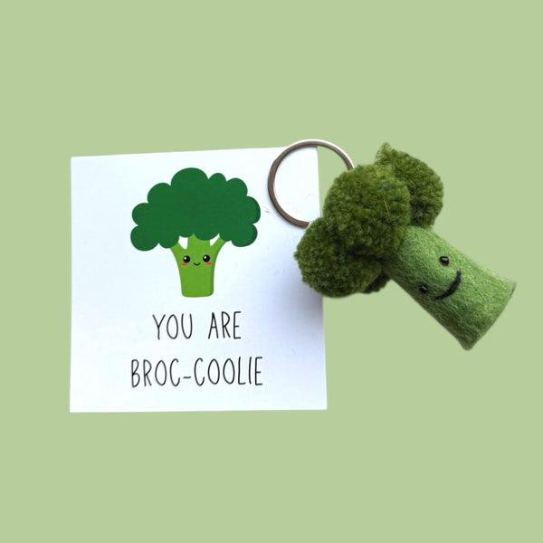 Sleutelhanger broccoli