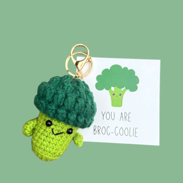 Sleutelhanger gehaakt broc-coolie