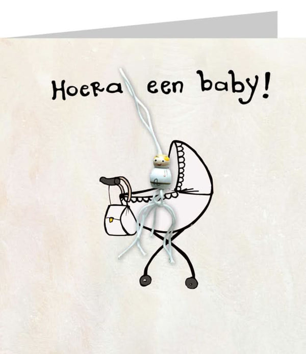 Gelukskaart: Baby!