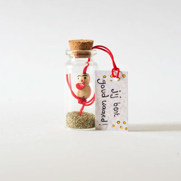 Geluksflesje goud waard