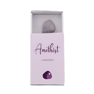 Amethist doosje edelsteen 