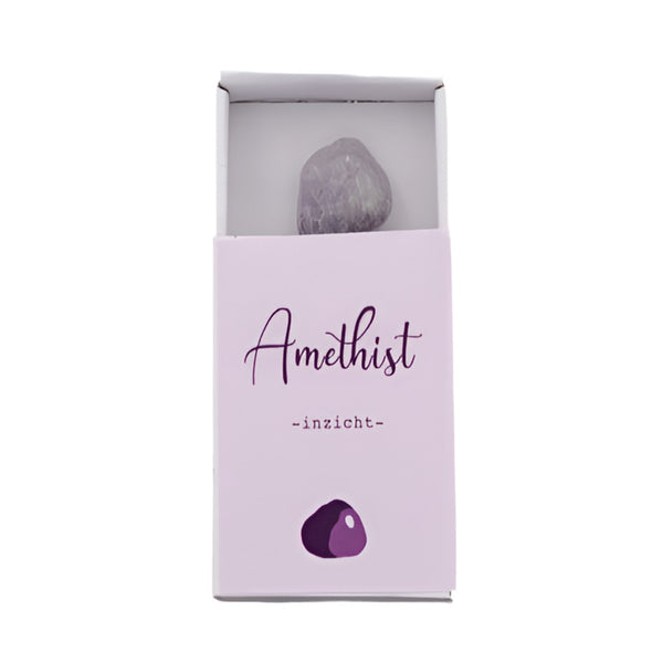 Amethist doosje edelsteen 