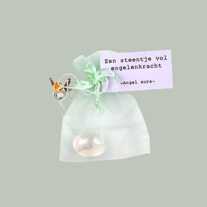 Angel aura knuffelsteen engelensteen 