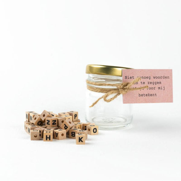 Potje niet genoeg woorden