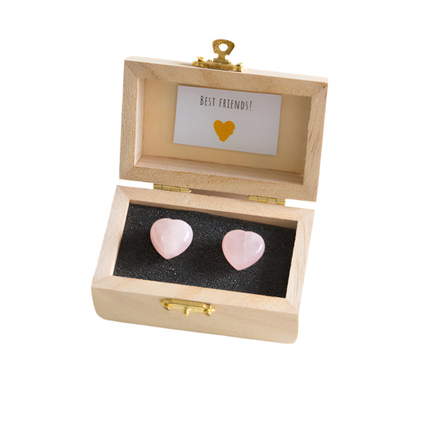 Heart box best friends vrienden cadeau 