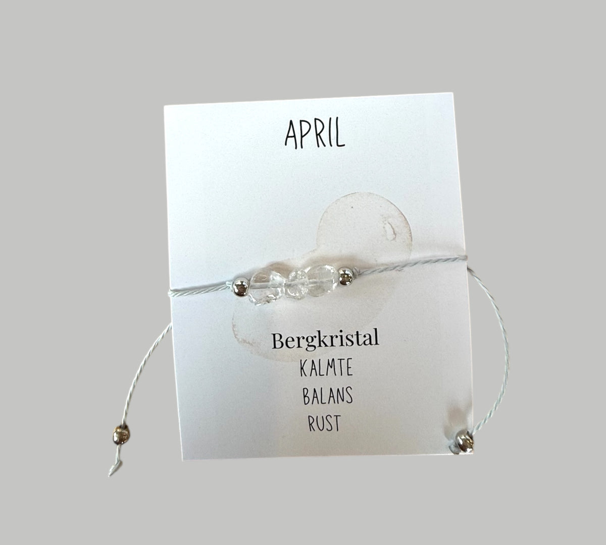 Maandarmband April