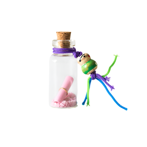 Mini Wensflesje roze sidedish-shop