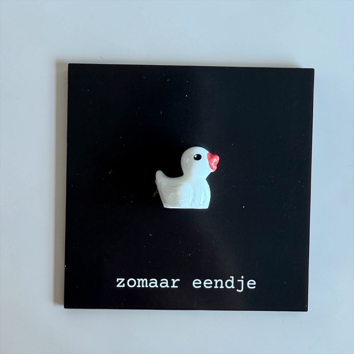 Cadeau kaartje zomaar eendje