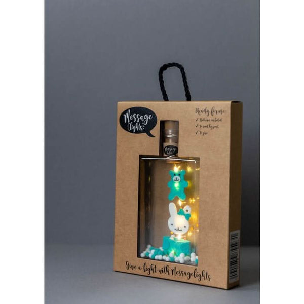 Message light baby boy