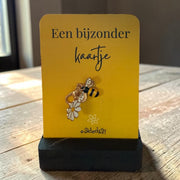 Kaartje op houdertje bijzonder kaartje