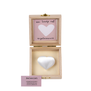 Hartje Seleniet doosje engelenstem 