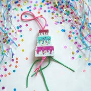 Gelukspoppetje Taart – Schattige Taartdecoratie