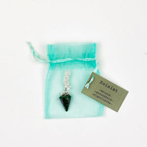 Pendel ketting Zoisiet