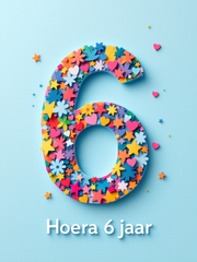 Giga kaart 6 jaar