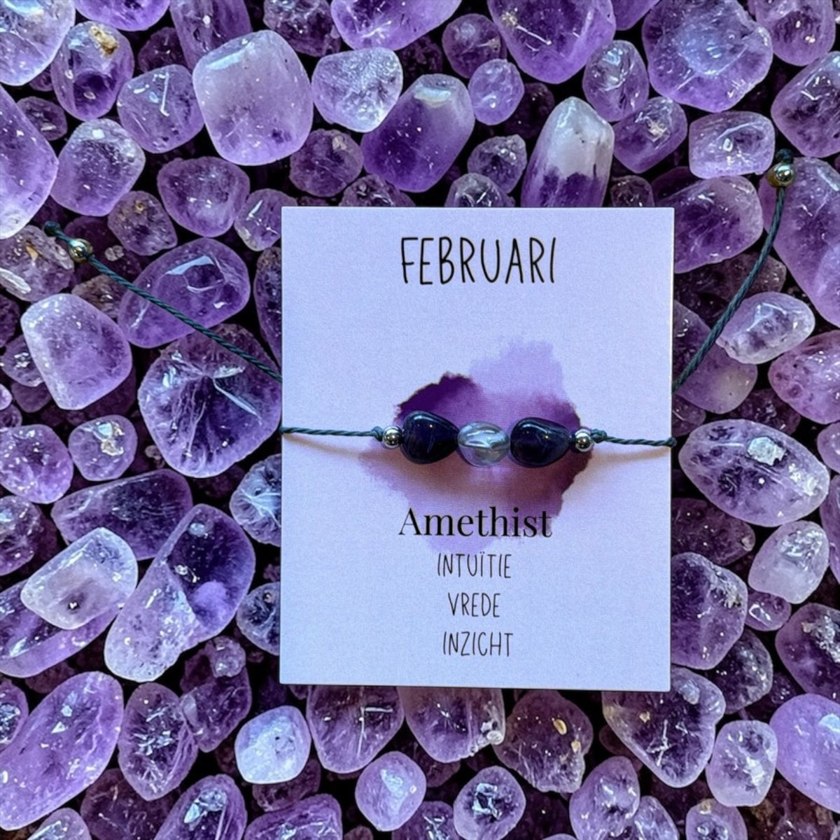Maandarmband Februari