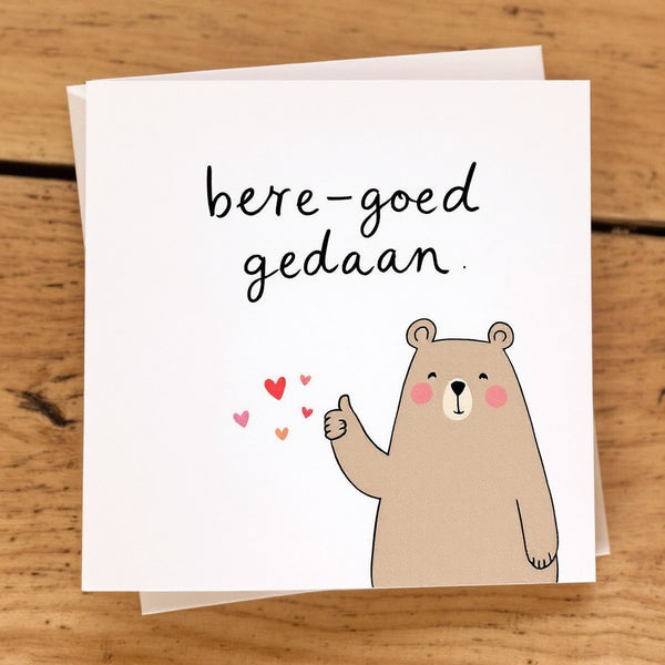 Bere-goed gedaan