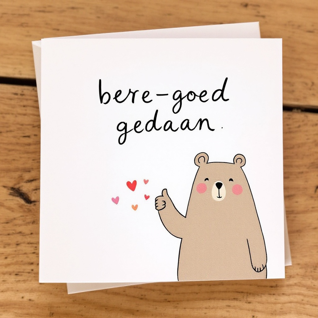 Bere-goed gedaan