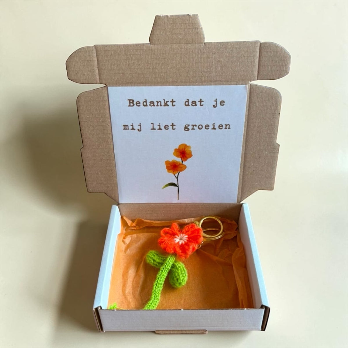 Brievenbus doosje - Bedankt dat je mij liet groeien