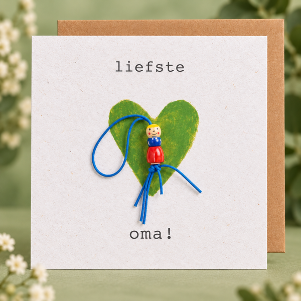 Liefste oma!