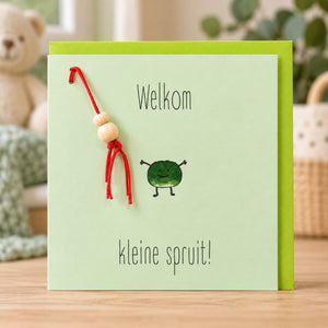 Wenskaart Welkom kleine spruit! | COL-MN-007