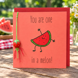 Wenskaart You are one in a melon! | COL-MN-015