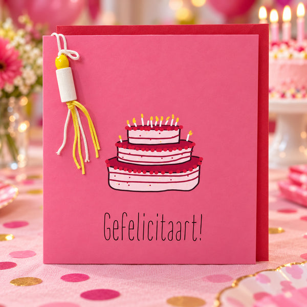 Wenskaart Gefelicitaart! | COL-MN-019