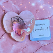 Glazen Kristal Hart – Shine Bright Like a Diamond